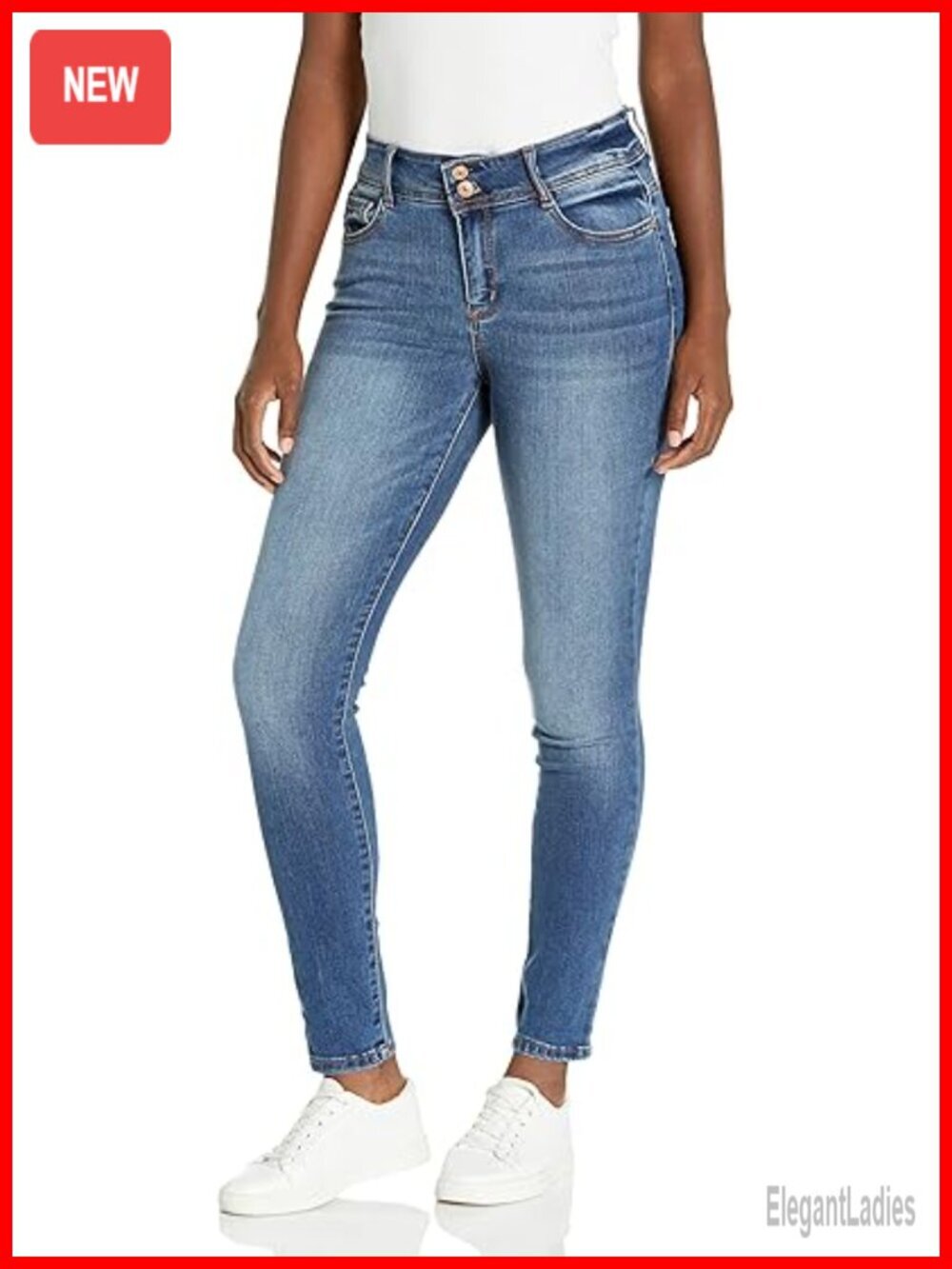 High Rise Insta Stretch Curvy Skinny Jeans Plus Size